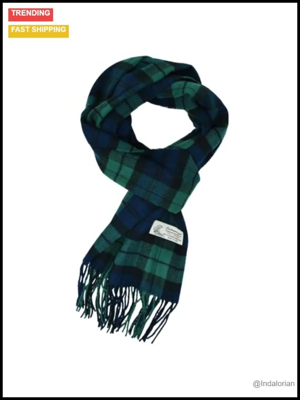 Luxurious Winter Scarf Soft Cashmere Feel 72x12